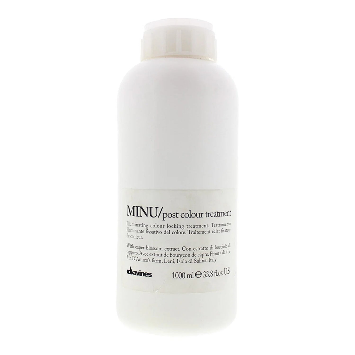 Davines, Minu, Hair Treatment Conditioner, Illuminating, All Hair Types, 1000 ml