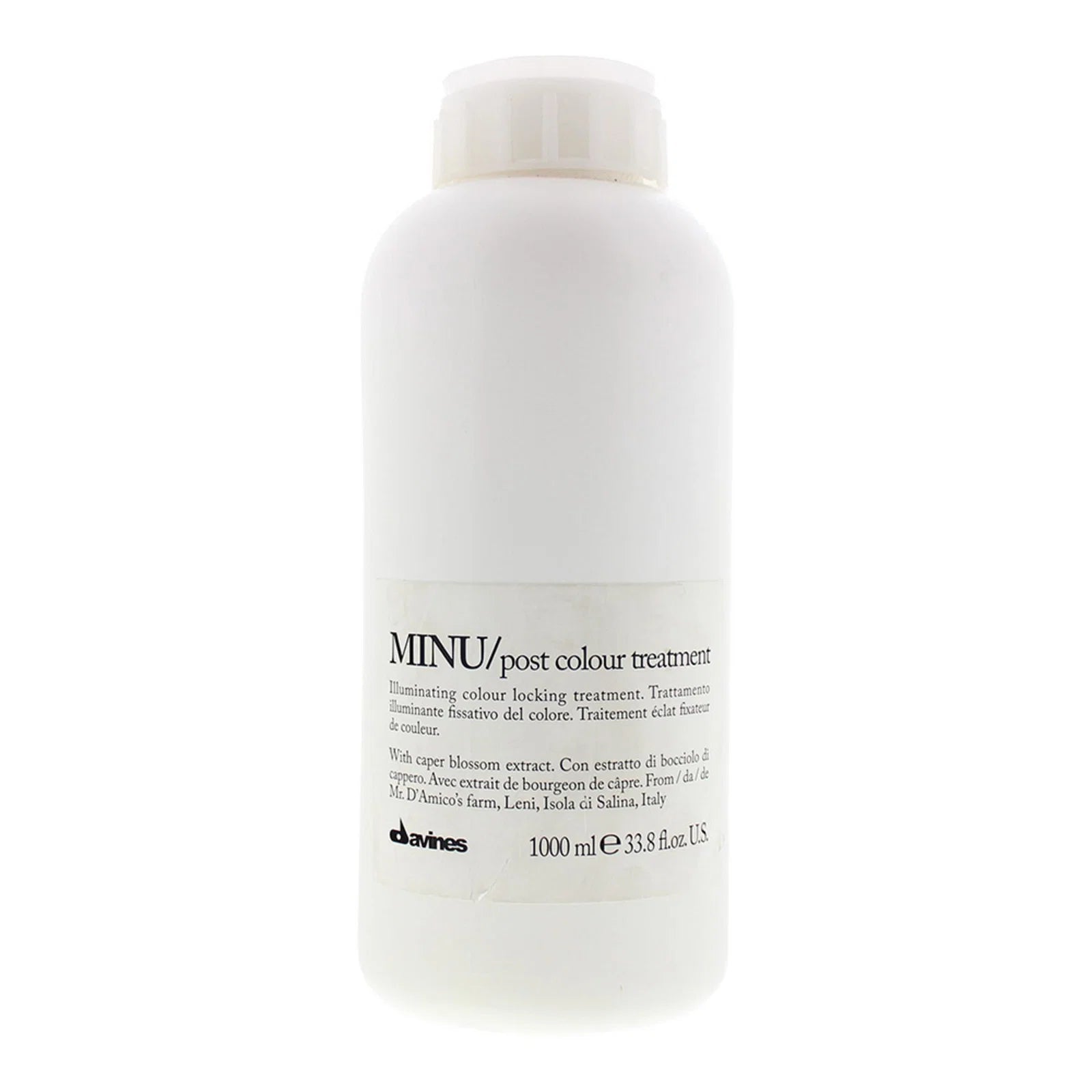Davines, Minu, Hair Treatment Conditioner, Illuminating, All Hair Types, 1000 ml