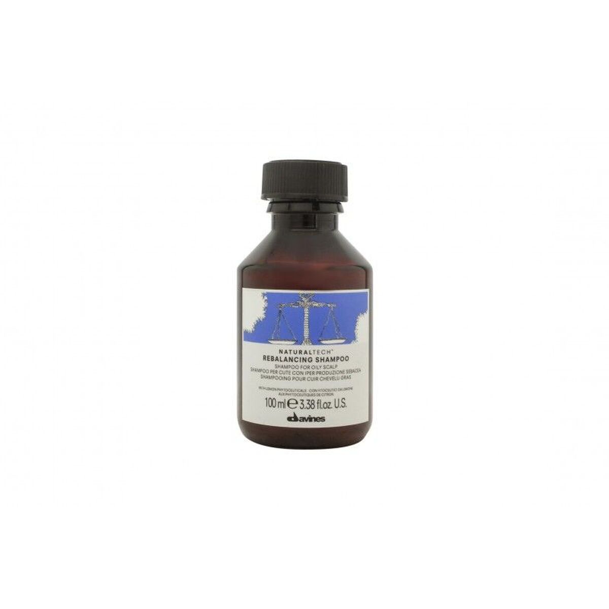 Fugtgivende Shampoo Davines Regulador 100 ml shampooflaske