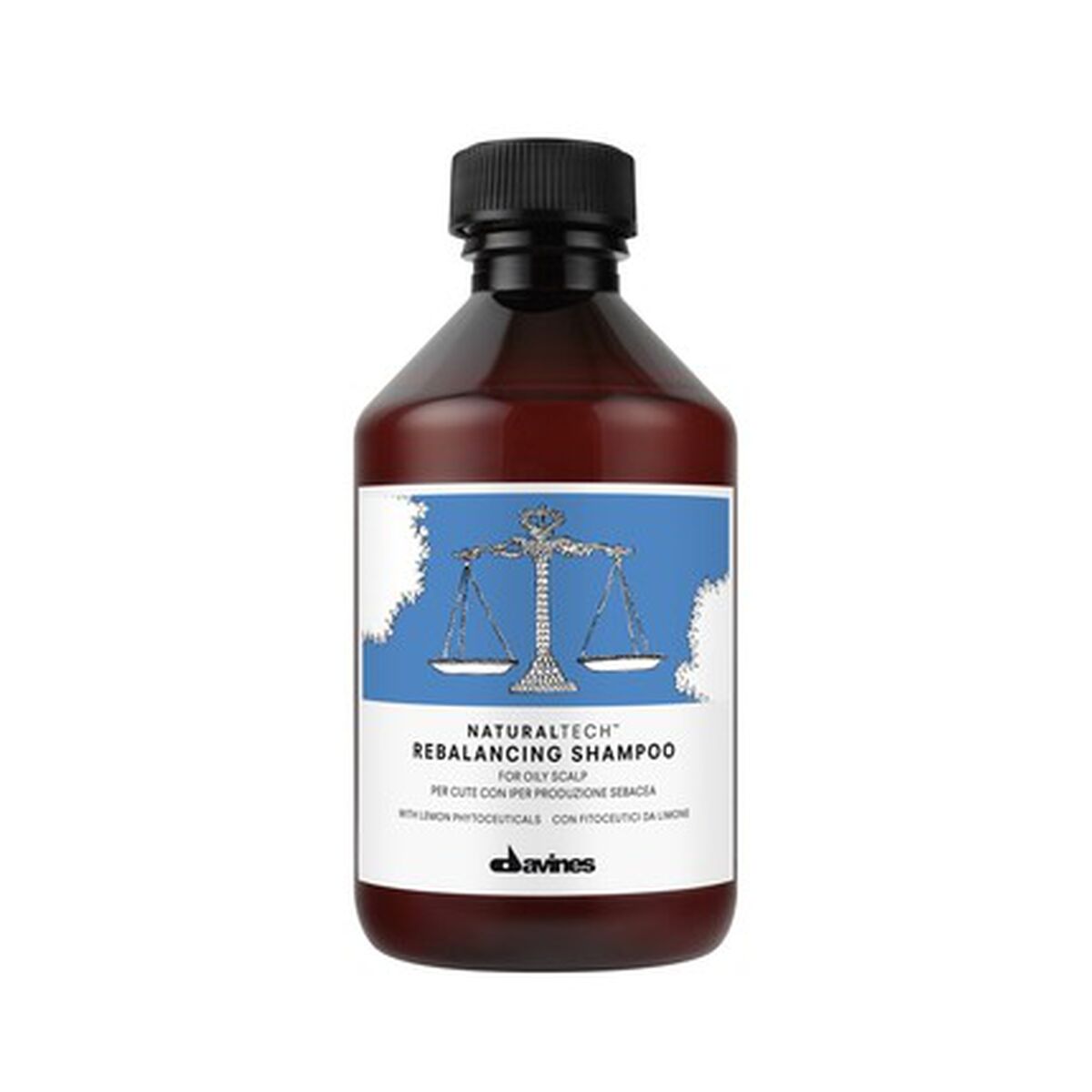 Fugtgivende Shampoo Davines Regulador 100 ml shampooflaske