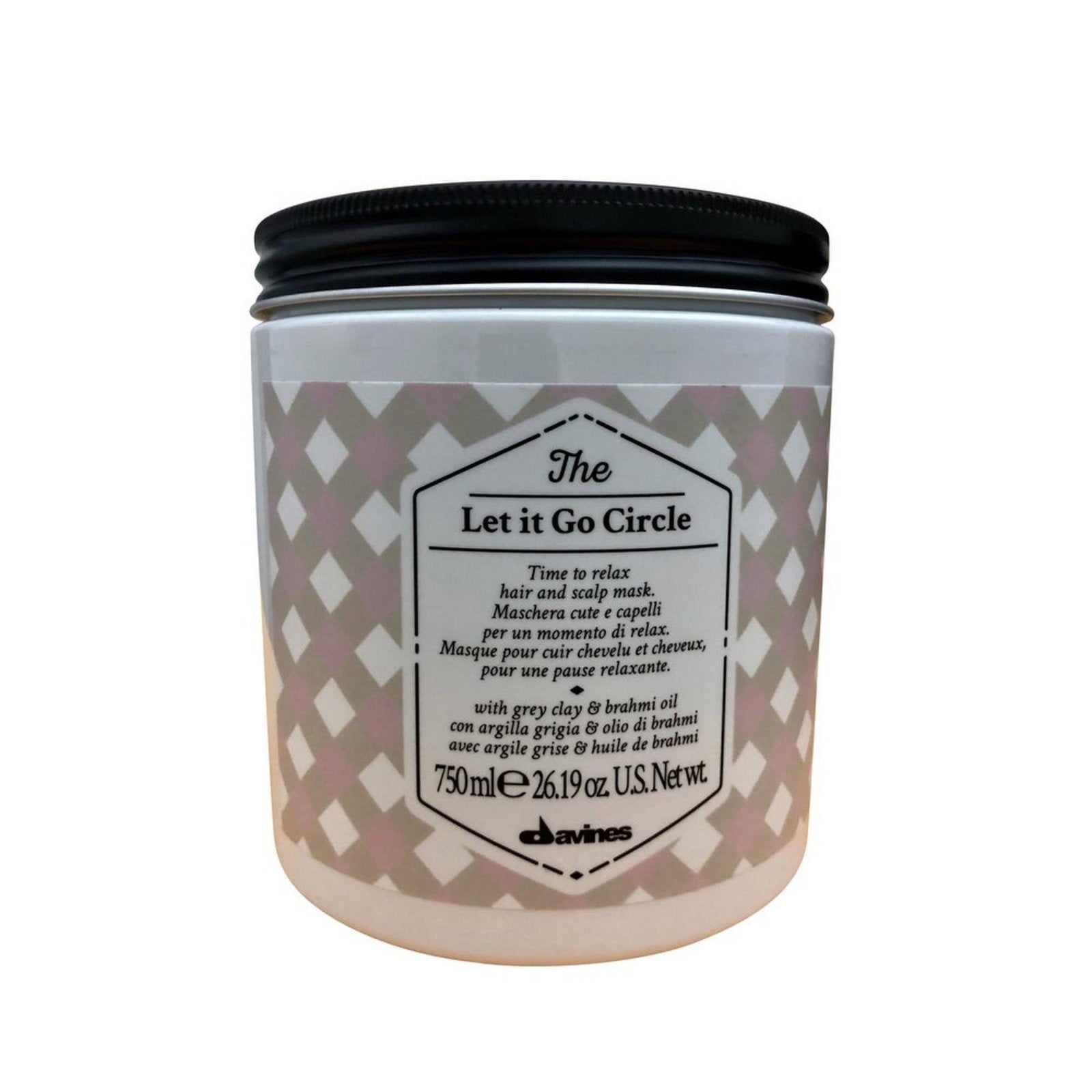 Davines, The Let it Go Circle, Hair Treatment Cream Mask, Moisturization, Frizz Control, 750 ml