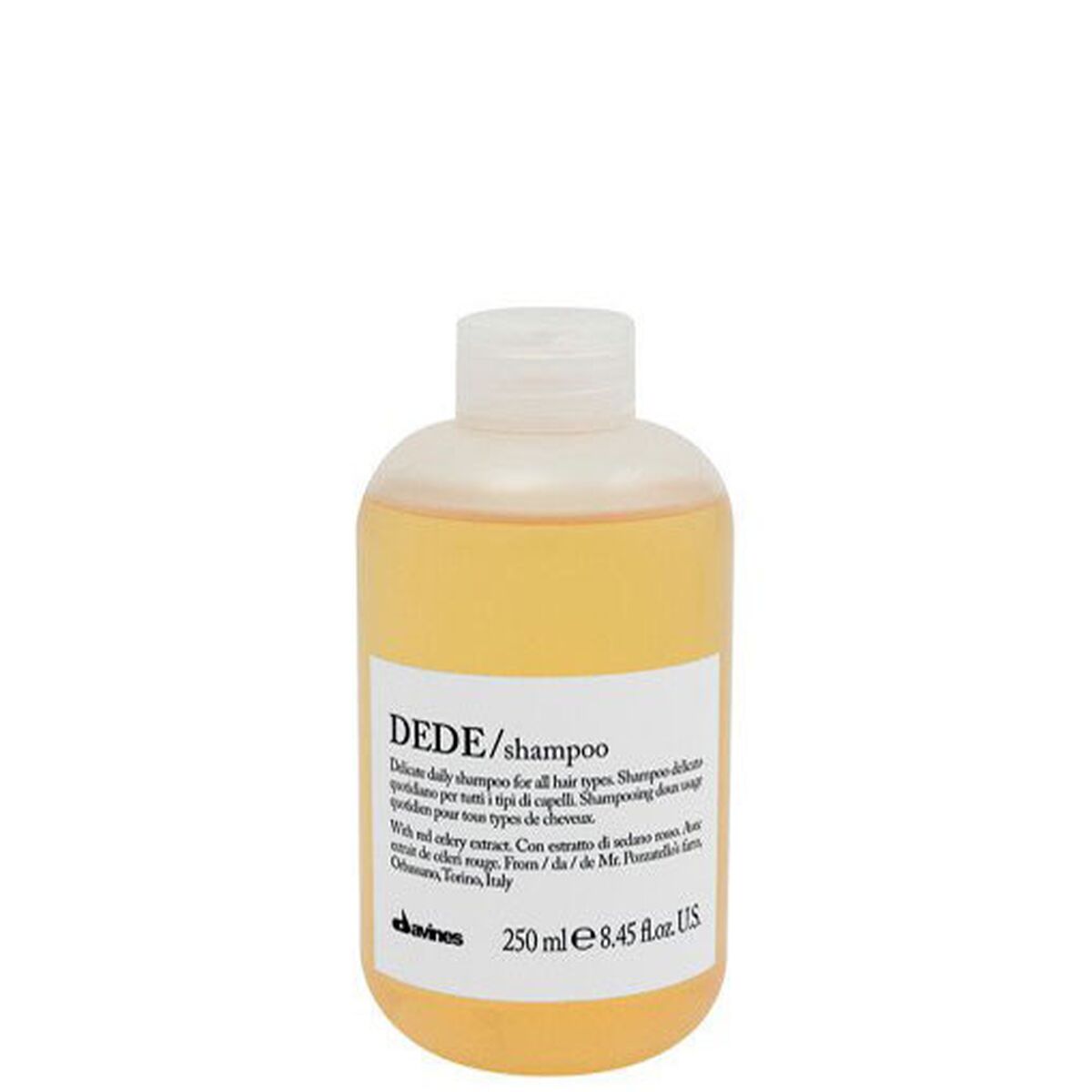 Hair Exfoliator Davines Solu Sea Salt Scrub 75 ml til kvinder produkt emballage