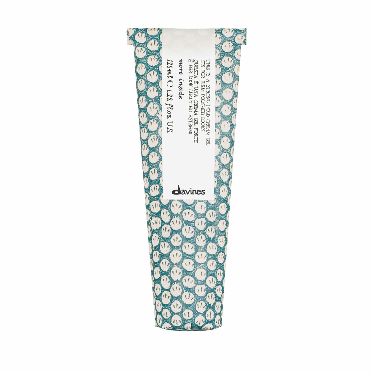 Styling Gel Davines 125 ml hudplejeemballage