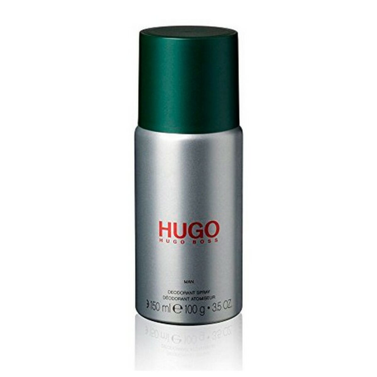 Spray Deodorant Man Hugo Boss (150 ml) til mænd produktemballage