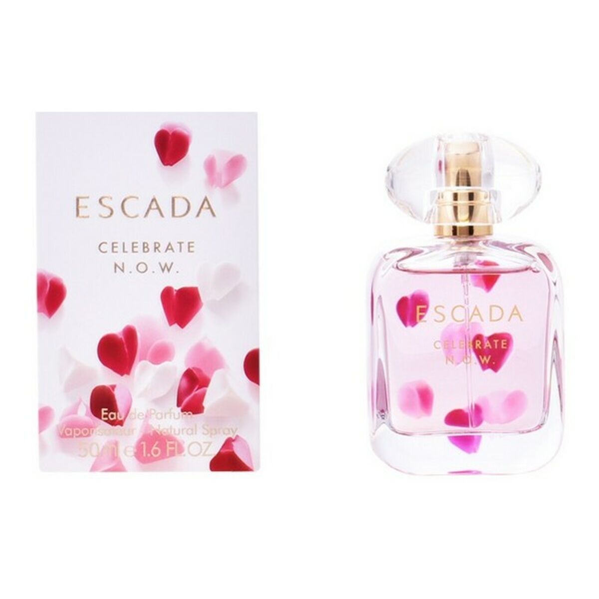 Kvindeparfume fejrer N.O.W. Escada EDP flaske