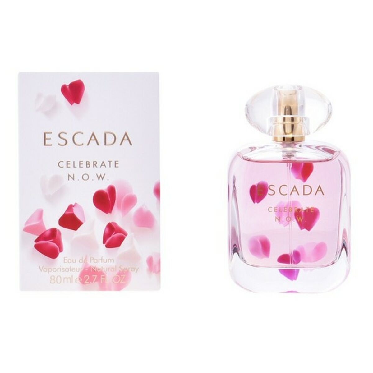 Kvindeparfume fejrer N.O.W. Escada EDP flaske