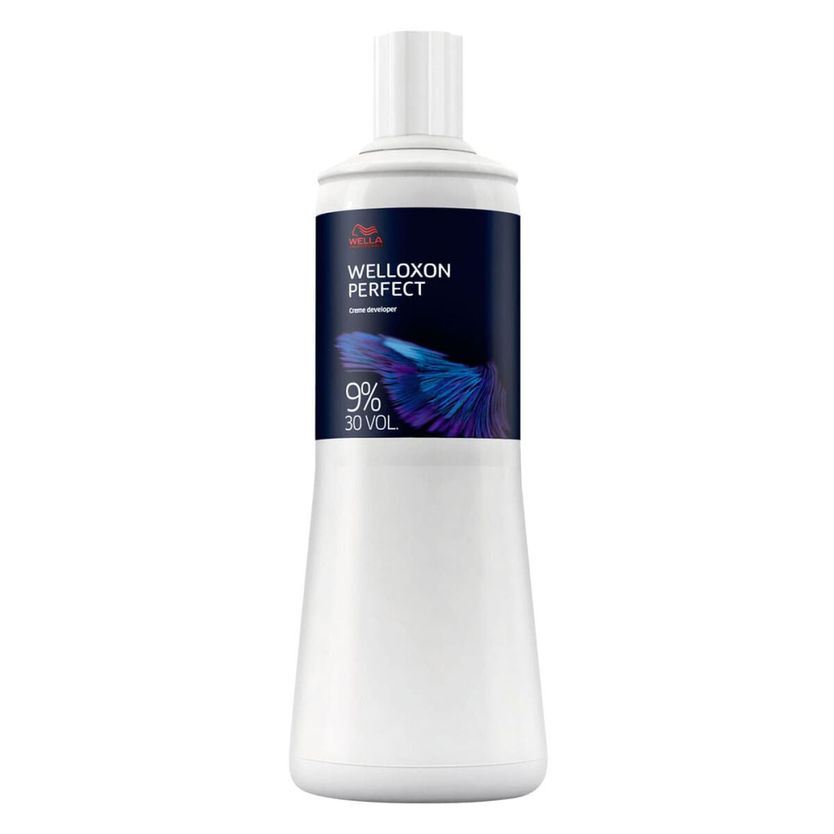 Håroxidationsmiddel Welloxon Wella Hvid 1 L 30 vol 9 % (1 L) til Dame-produktemballage
