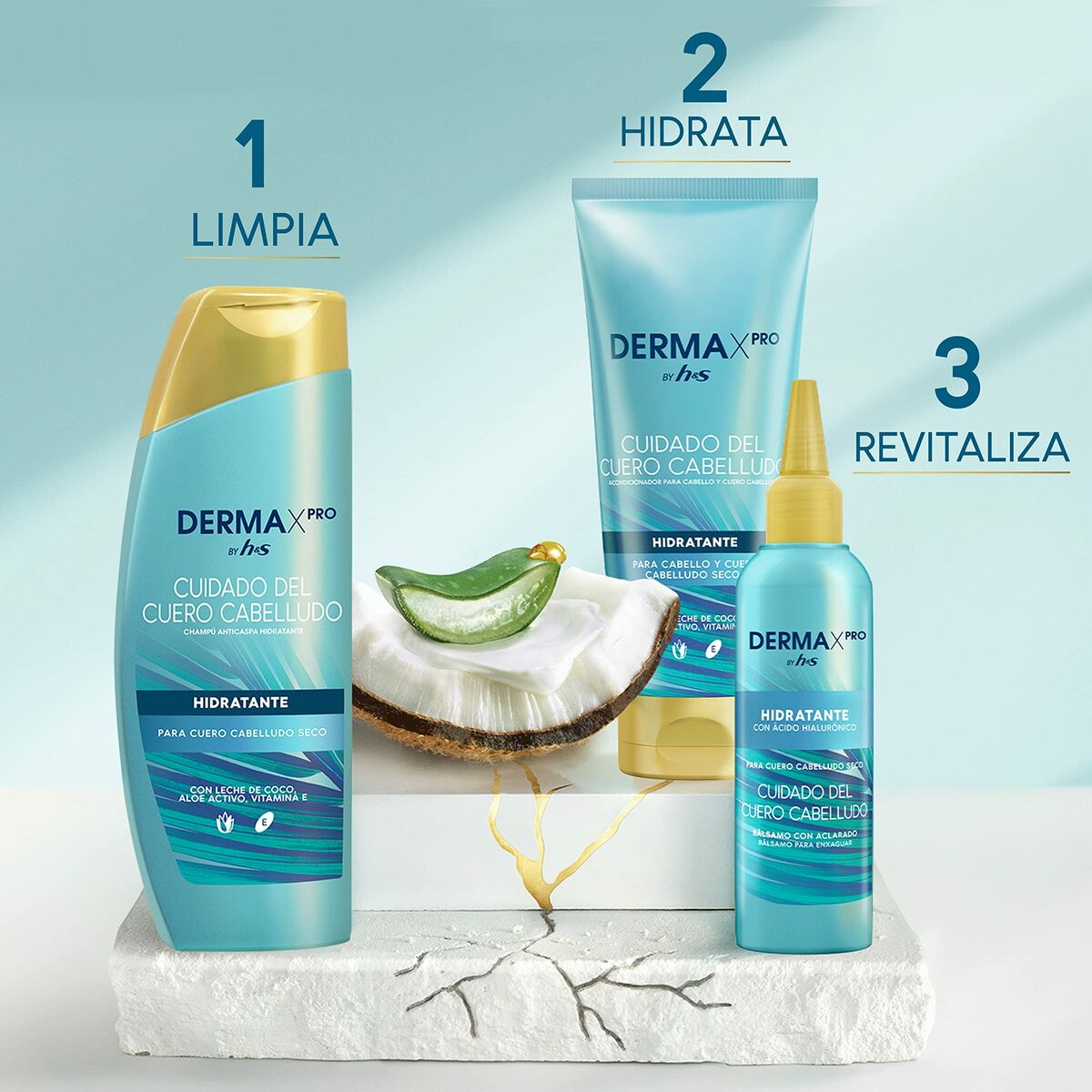 Calming Lotion Head & Shoulders H&S Derma X Pro 145 ml hudplejeemballage