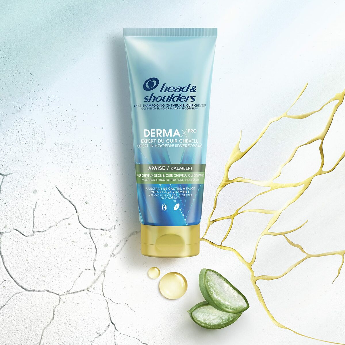 Shampoo Head & Shoulders S Derma X Pro 220 ml shampooflaske