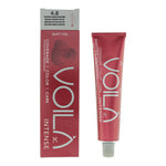 Intercosmo, Voila 3C Intense, Aqua, Permanent Hair Dye, 4.8 Medium Brown Toffee, 60 ml