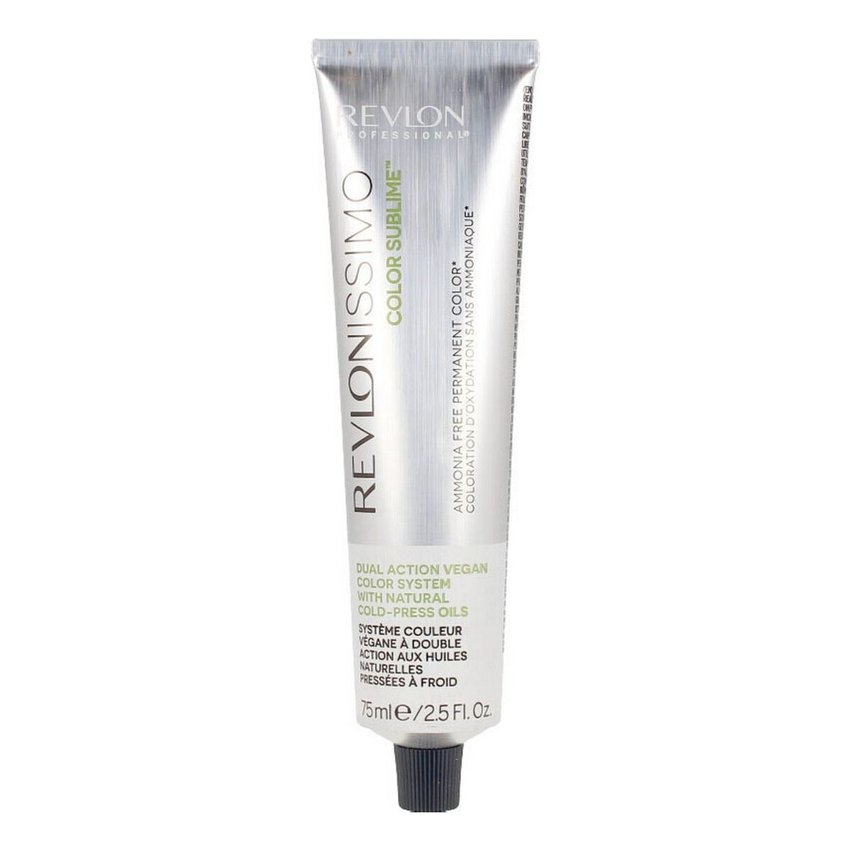 Farve uden ammoniak Revlon Revlonissimo Farve Sublime Nº 5-Castano Claro 75 ml til Damer produktemballage