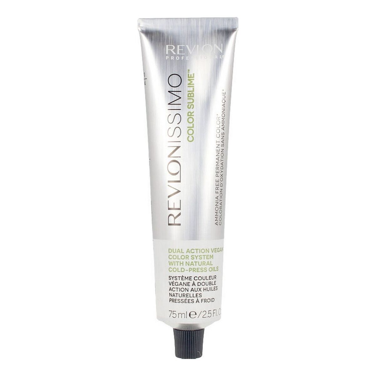 Farve uden ammoniak Revlon Revlonissimo Farve Sublime Nº 8-Rubio Claro 75 ml til Damer produktemballage