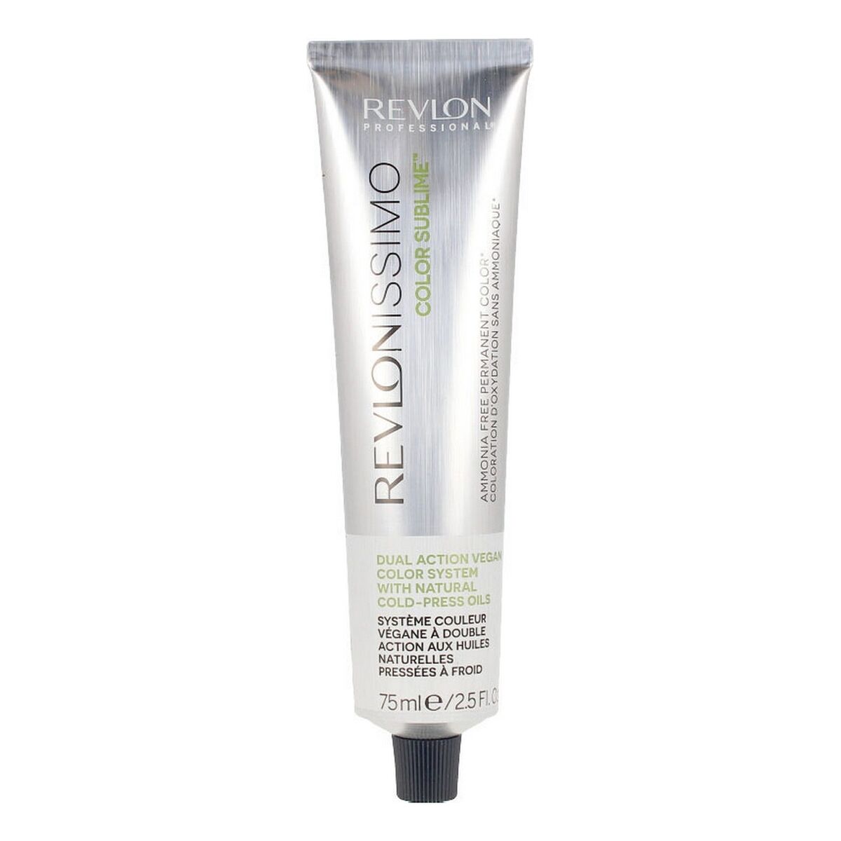 Farve uden ammoniak Revlon Revlonissimo Farve Sublime Nº 9-Rubio Muy Claro 75 ml til Damer produktemballage