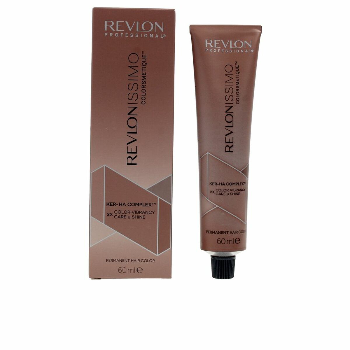 Permanent Dye Revlon Revlonissimo Colorsmetique High Coverage Nº 6,42 Nº 6,42 60 ml til Dame produktemballage