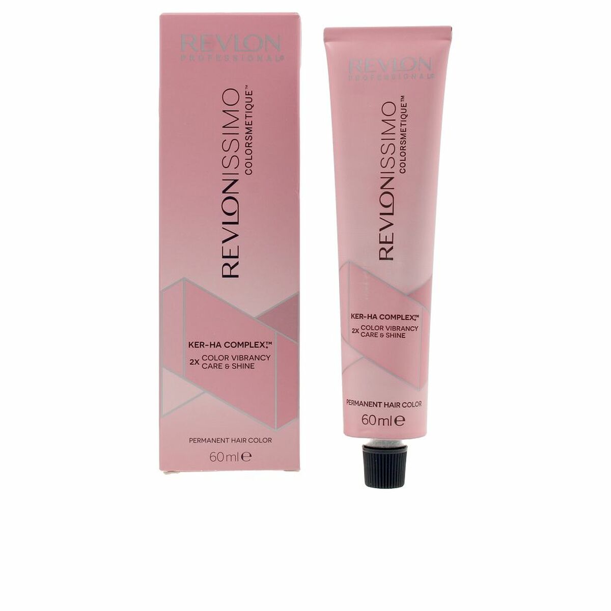 Permanent Dye Revlon Revlonissimo Colorsmetique Satinescent Nº 102-Smoky Silver 60 ml til kvinder produktemballage