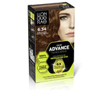 Permanent farve Llongueras COLOR ADVANCE Nº 6,34-Rubio Oscuro Dorado Cobrizo produktemballage