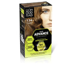 Permanent farve Llongueras COLOR ADVANCE Nº 7,34-Rubio Dorado Cobrizo produktemballage