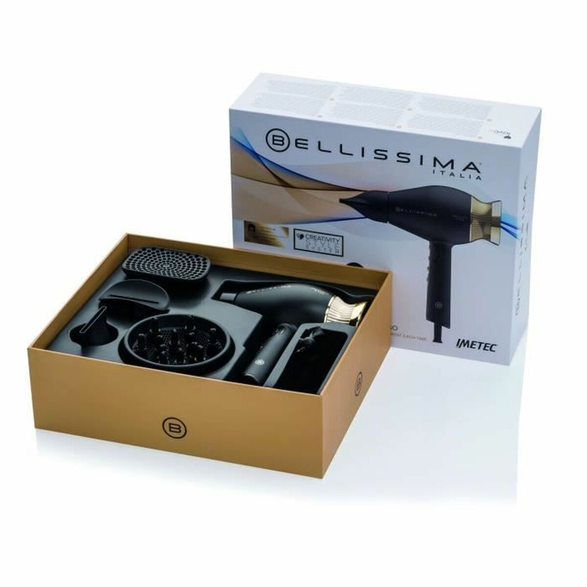 Hårtørrer Bellissima Creativity 4 You Blackpink 1800W produktemballage