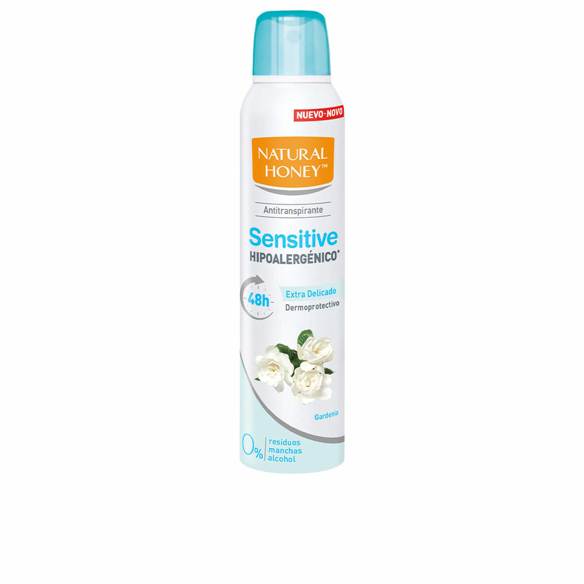 Sensitive Skin Deodorant Spray Natural Honning Sensitive 200 ml til kvinder produktemballage