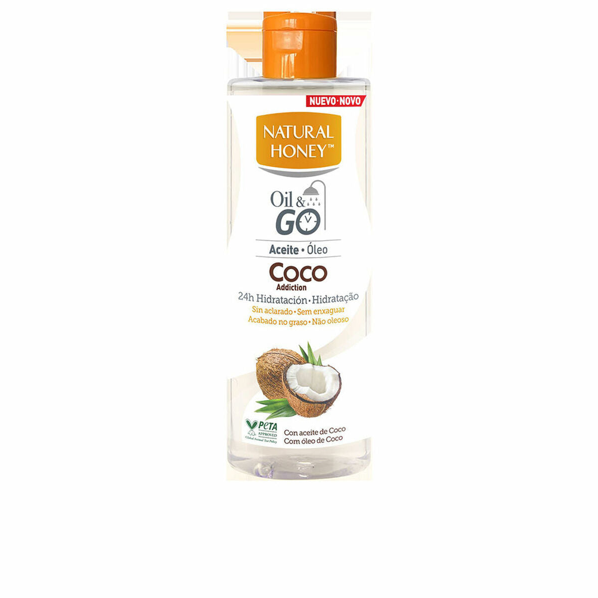Body Oil Natural Honey COCO ADDICTION 250 ml produktemballage