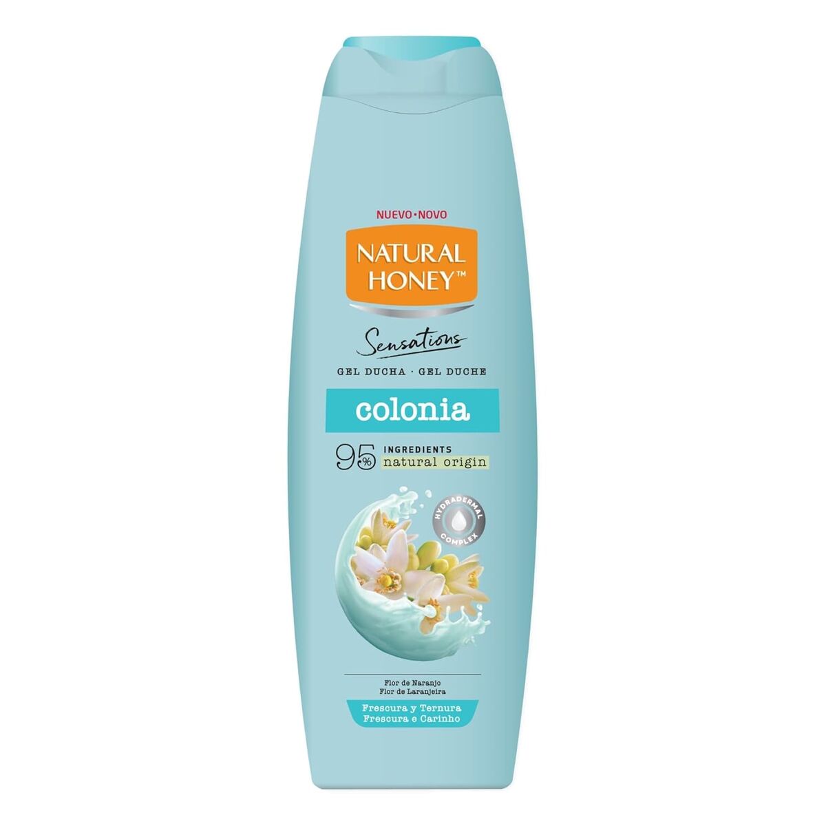 Shower Gel Natural Honning FRESCOR DE COLONIA 650 ml hudplejeemballage