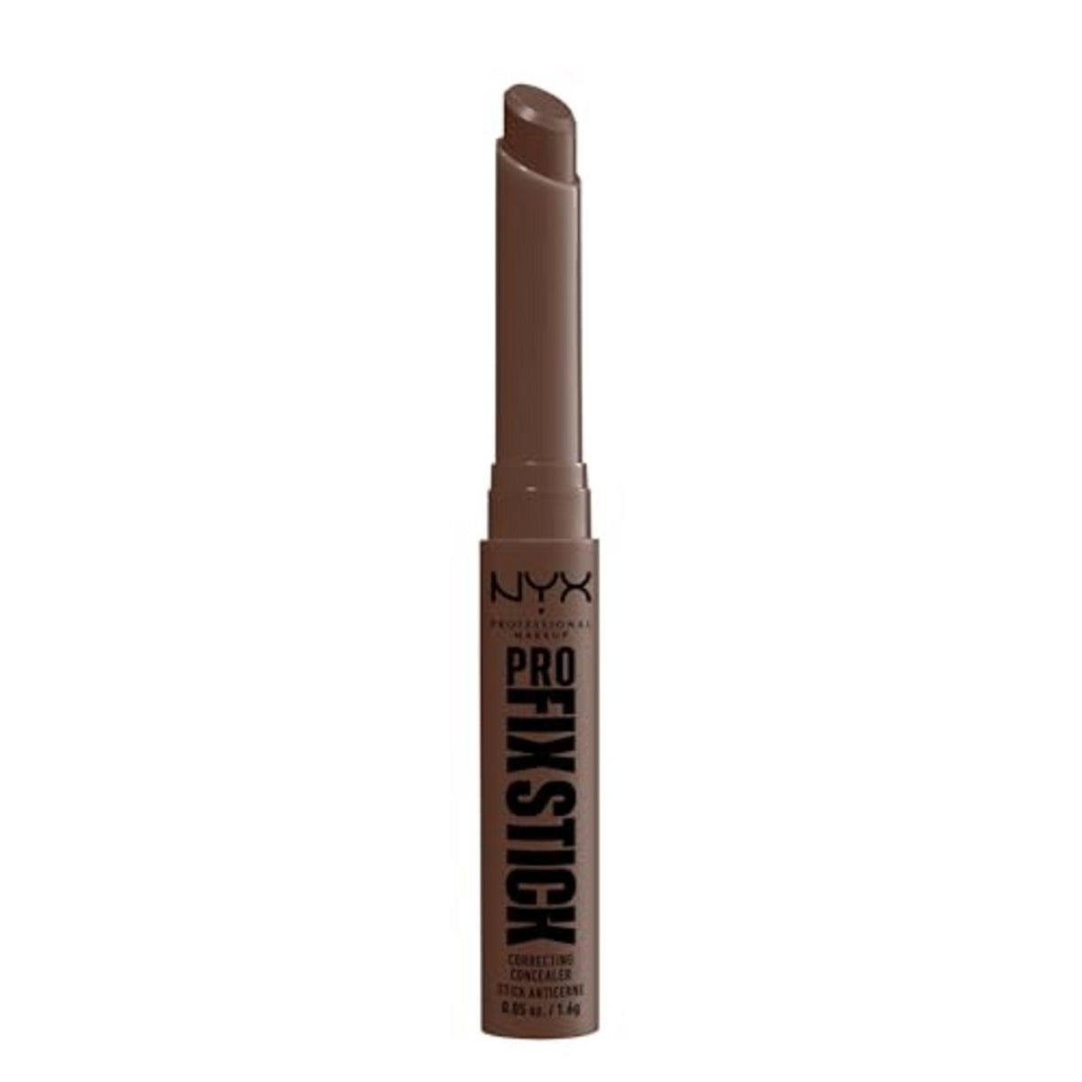 Nyx, Pro Fix Stick Correcting, Vegan, Correct, Conceal, Brighten, Pencil Concealer, 17, Deep Walnut, 1.6 g