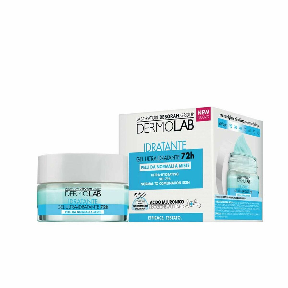 Ultra Moisturizing Cream Deborah VISO2DERMOIDUGE 50 ml til kvinder hudpleje emballage