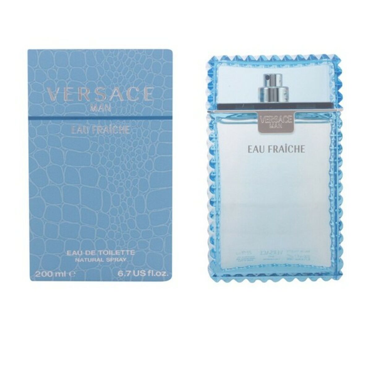 Herreparfume Versace VER500011 EDT 200 ml til mænd flaske