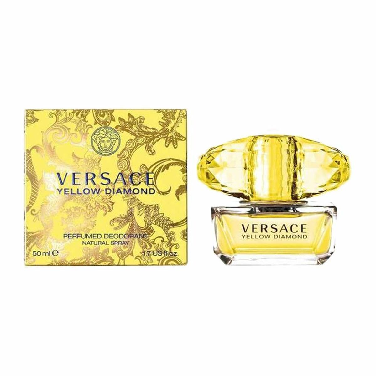 Spray Deodorant Versace Yellow Diamond for Women produktemballage