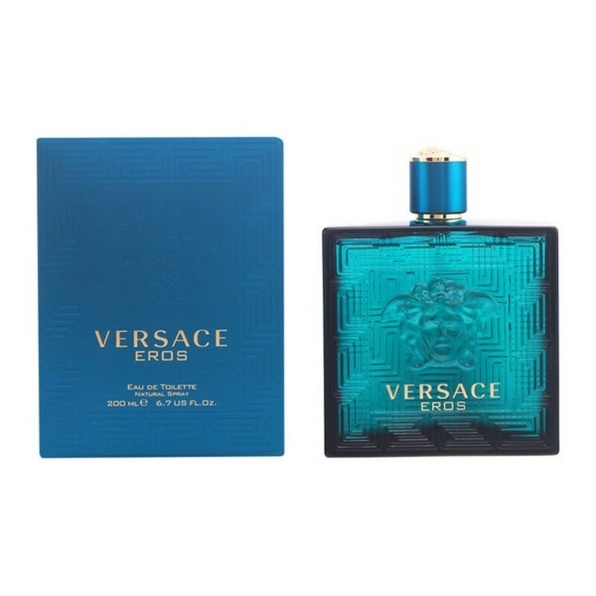Herreparfume Versace VER740011 EDT 200 ml til mænd flaske