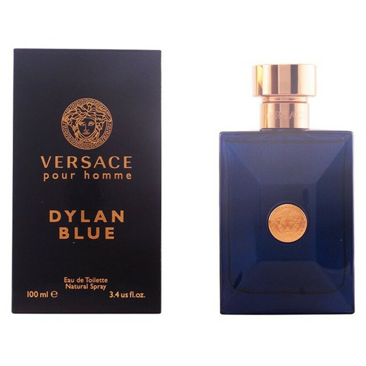 Herreparfume Versace EDT Dylan Blue for Men flaske
