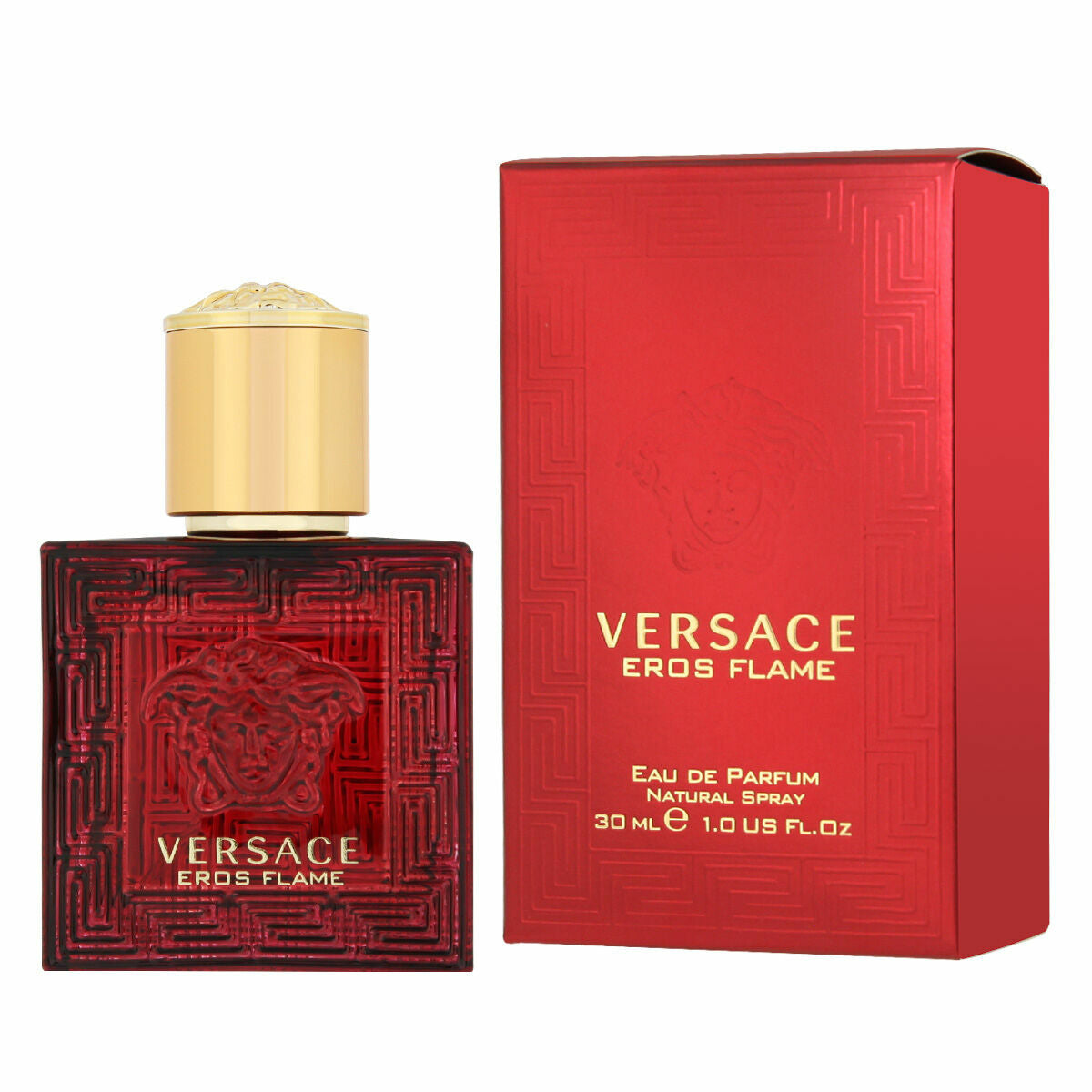 Herreparfume Versace til mænd produktemballage