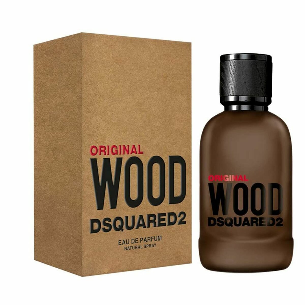 Herreparfume Dsquared2 Original Wood EDP 100 ml til mænd flaske