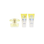 Dameparfumesæt Versace YELLOW DIAMOND 3 stykker til kvinder produktemballage