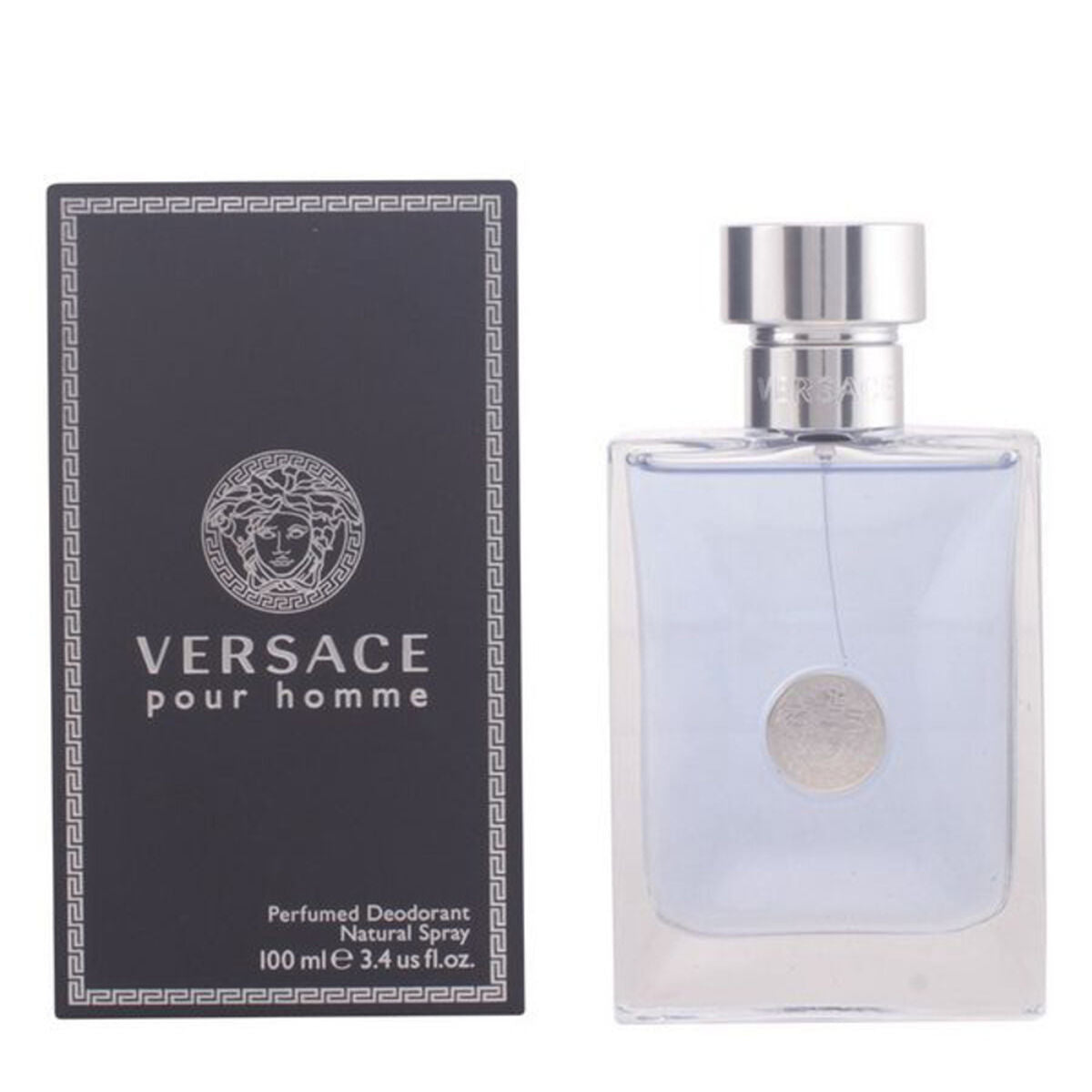 Spray Deodorant Versace Pour Homme 100 ml til mænd produktemballage