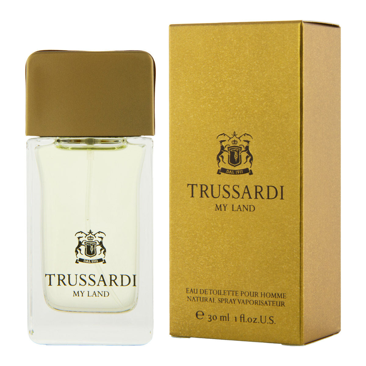 Herreparfume Trussardi EDT til mænd flaske