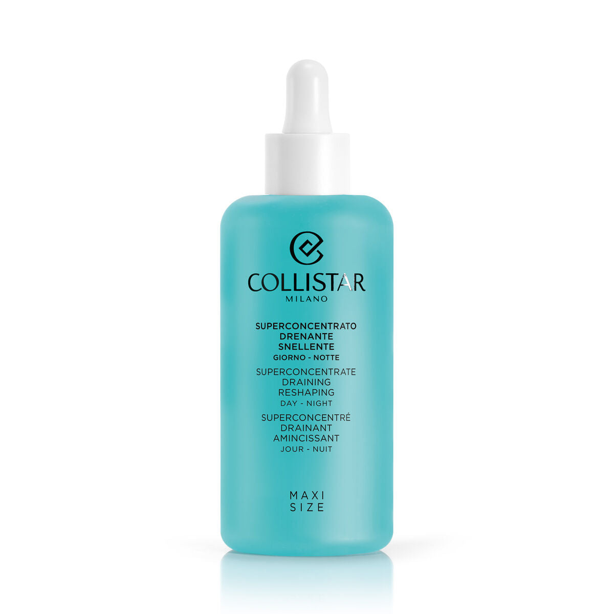 Cellulitreduktionsprogram Collistar Superconcentrate Dræning Omformning 200 ml produktemballage
