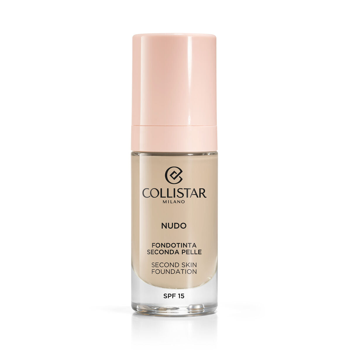Fluid Foundation Make-up Collistar NUDO Nº 1N Avorio Spf 15 30 ml makeup emballage