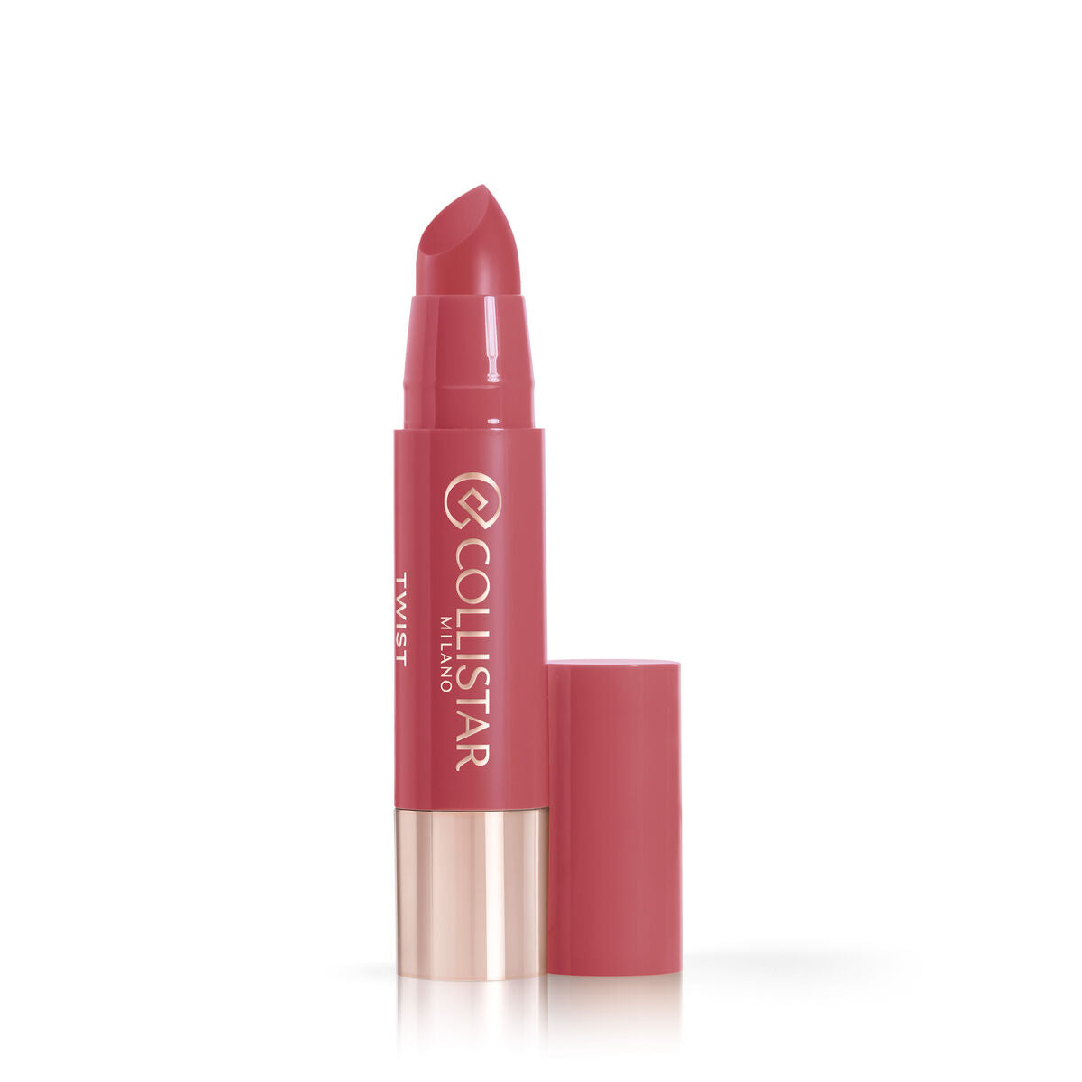 Farvet læbepomade Collistar TWIST BALMY GLOSS Nº 216 Rosè 2,8 g 2,8 g til kvinder hudpleje emballage