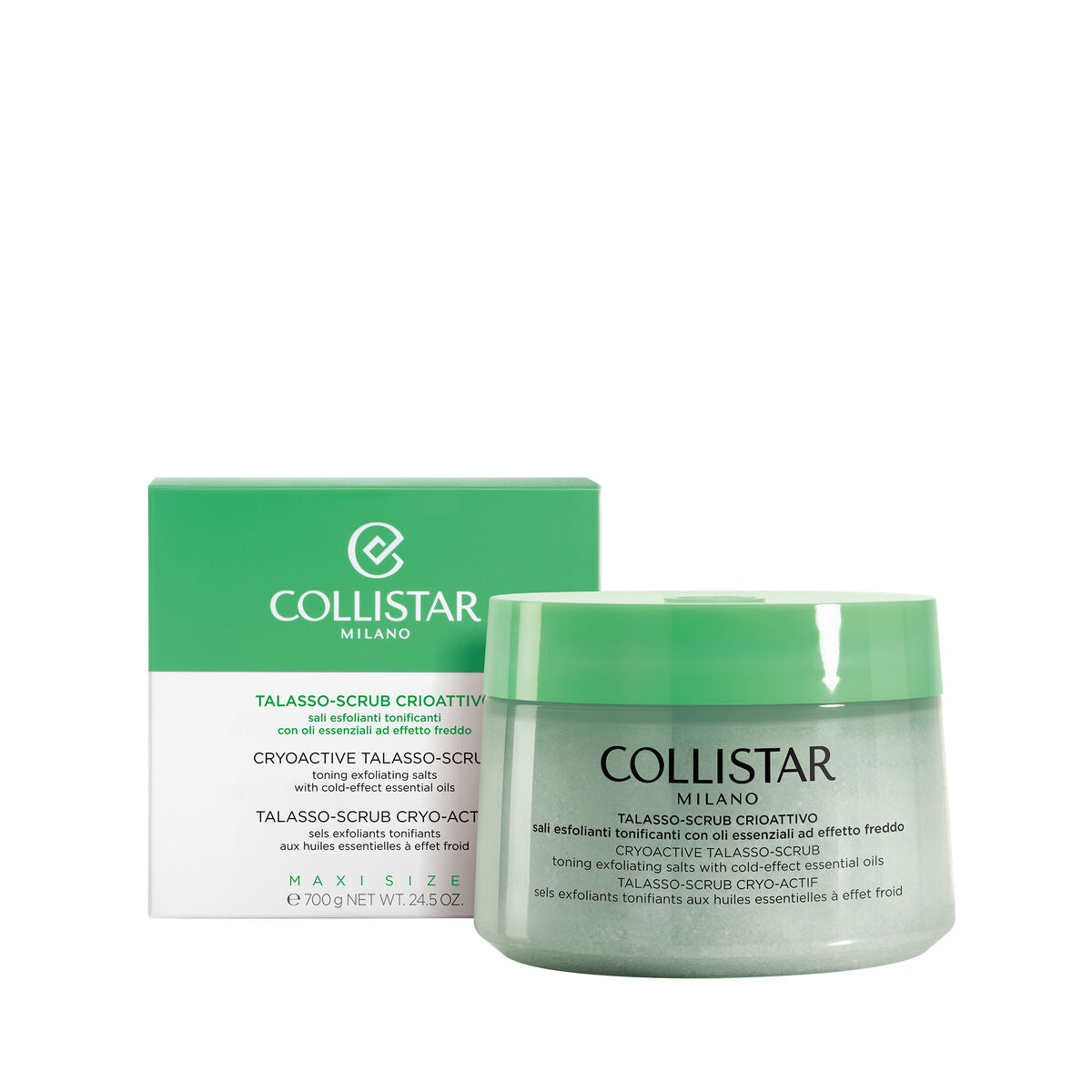 Body Exfoliator Collistar PERFECT BODY 700 g til Dame-produktemballage