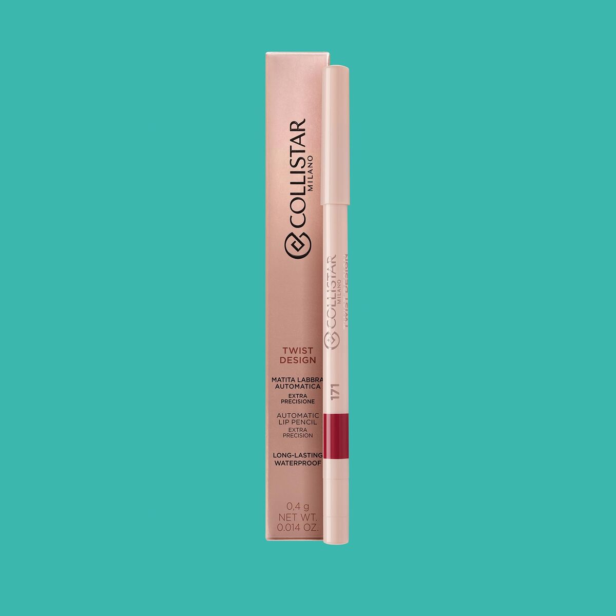 Læbestift Collistar TWIST COLLISTAR Nº 16-Rubino (1 enhed) makeup-emballage