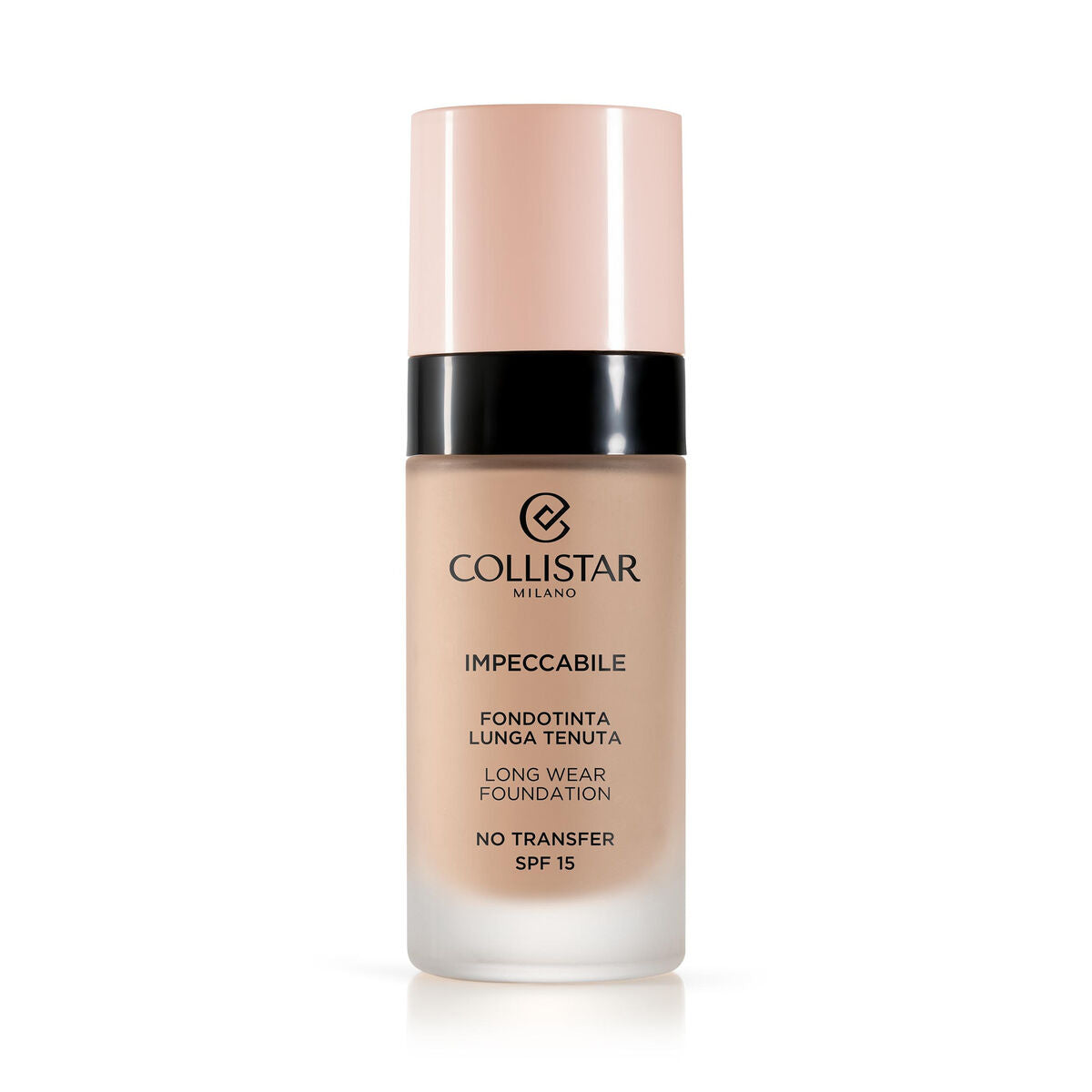 Flydende makeup base Collistar Impeccabile Nº 3R 30 ml Langtidsholdbar produktemballage