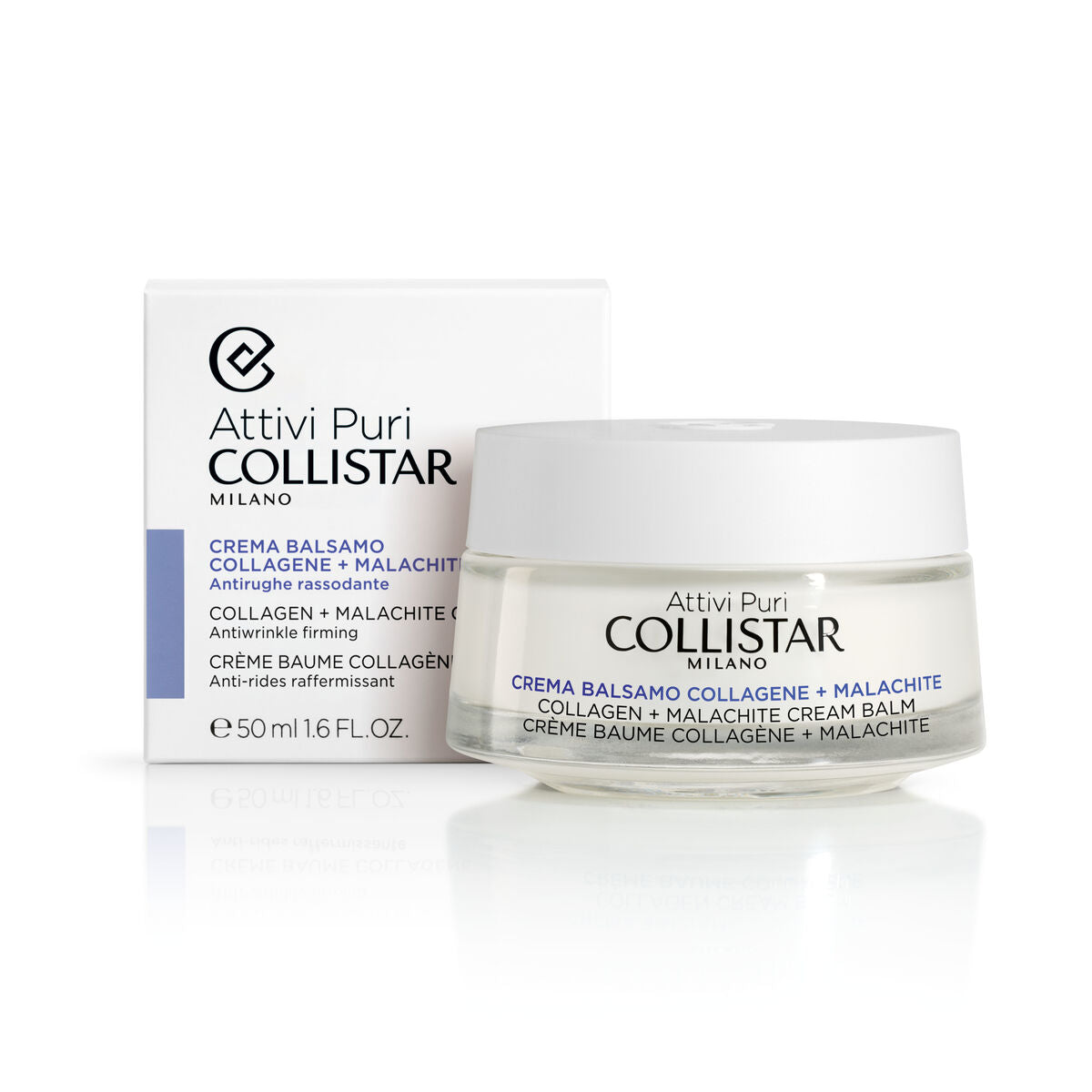Dagtid Anti-aging Cream Collistar Attivi Puri 50 ml til kvinder hudpleje emballage