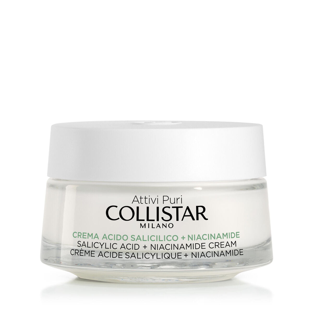 Ansigtscreme Collistar Attivi Puri 50 ml til kvinder hudpleje emballage
