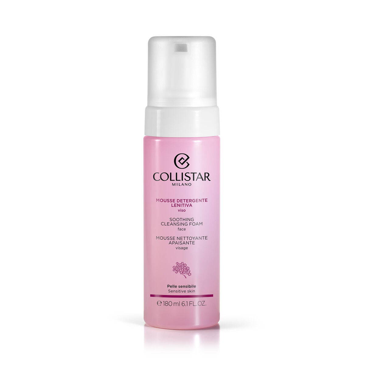 Cleansing Mousse Collistar 180 ml Soothing for Women produktemballage