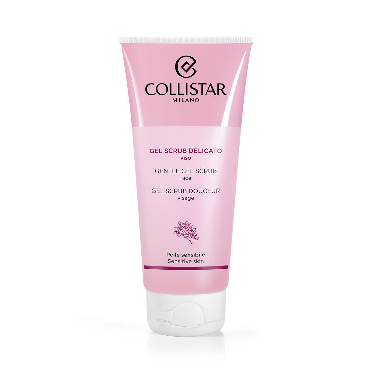Exfoliating Facial Gel Collistar 100 ml Sensitiv hud til kvinder hudplejeemballage