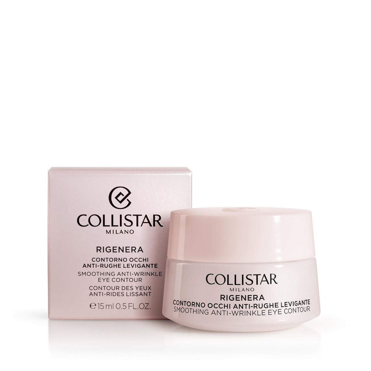 Anti-ageing creme til øjenområdet Collistar Rigenera 15 ml til kvinder hudpleje emballage