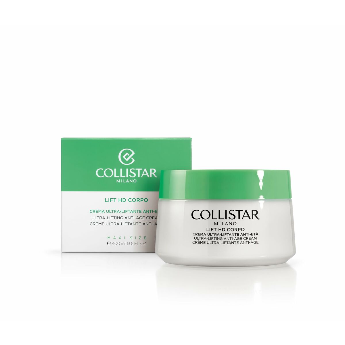 Body Cream Collistar Hd 400 ml til kvinder hudpleje emballage