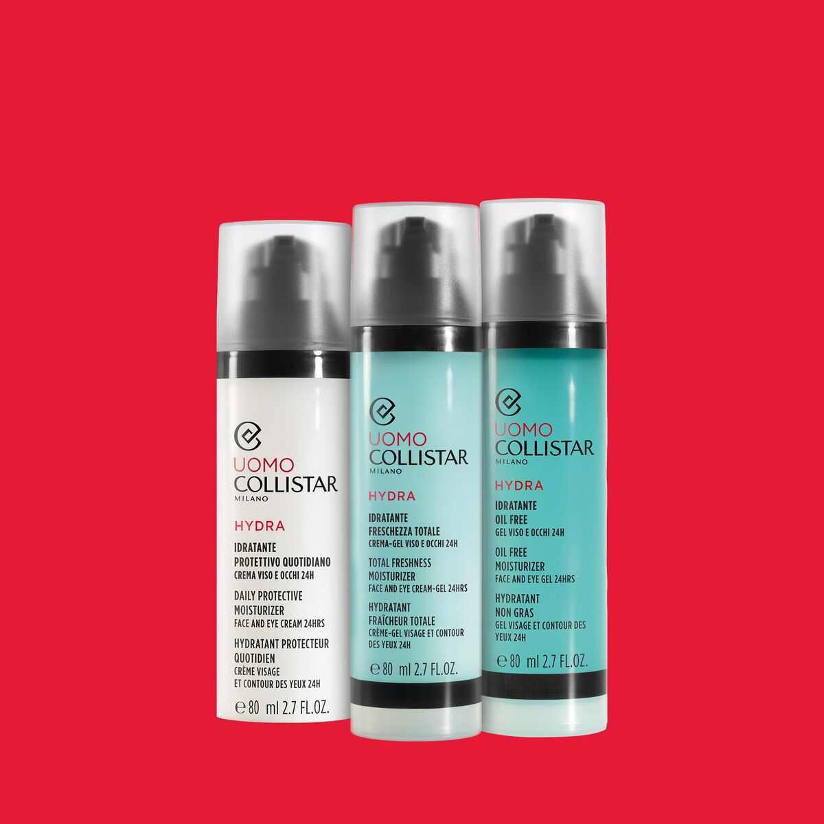 Facial Cream Collistar UOMO for Men hudplejeemballage