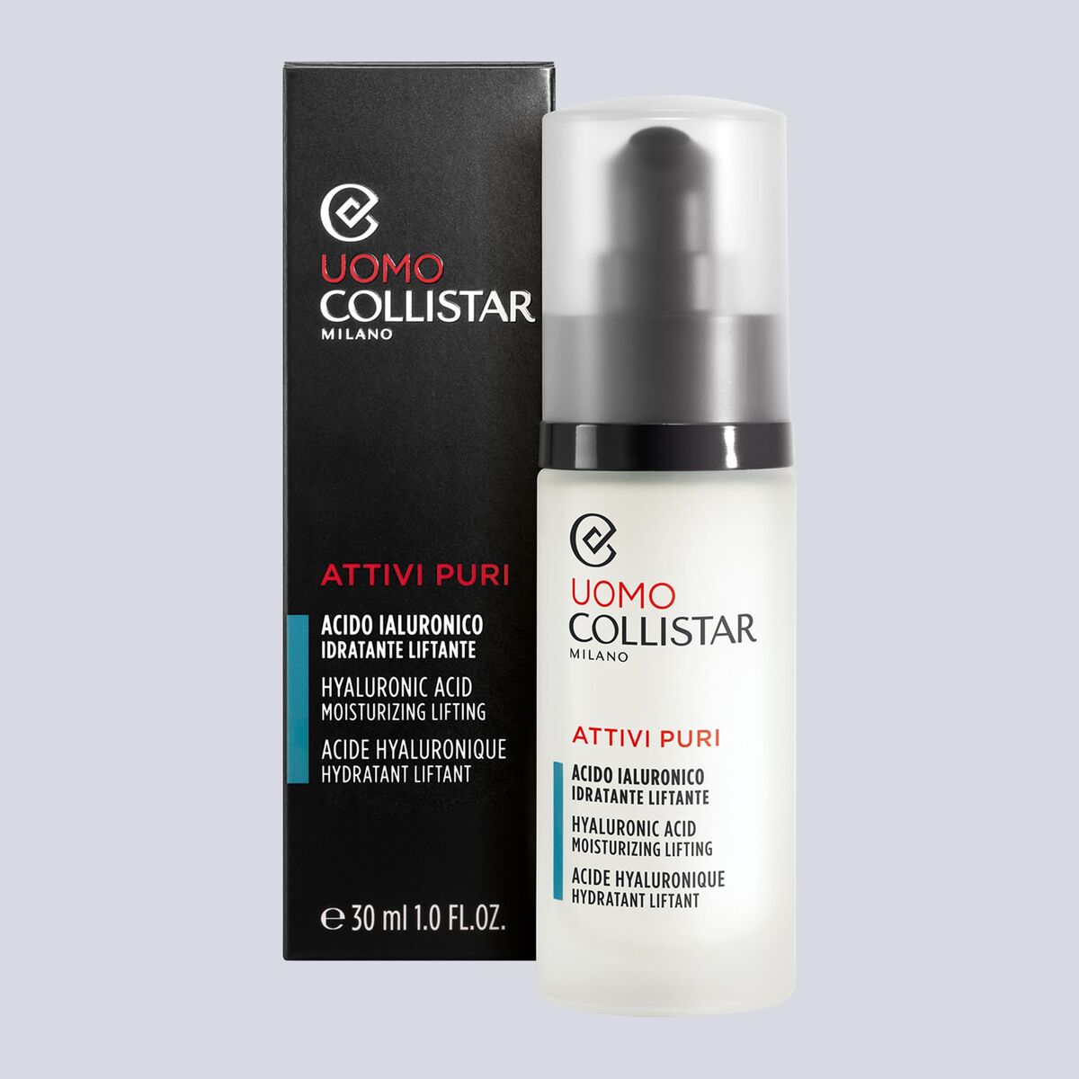 Facial Cream Collistar UOMO 30 ml til mænd hudplejeemballage